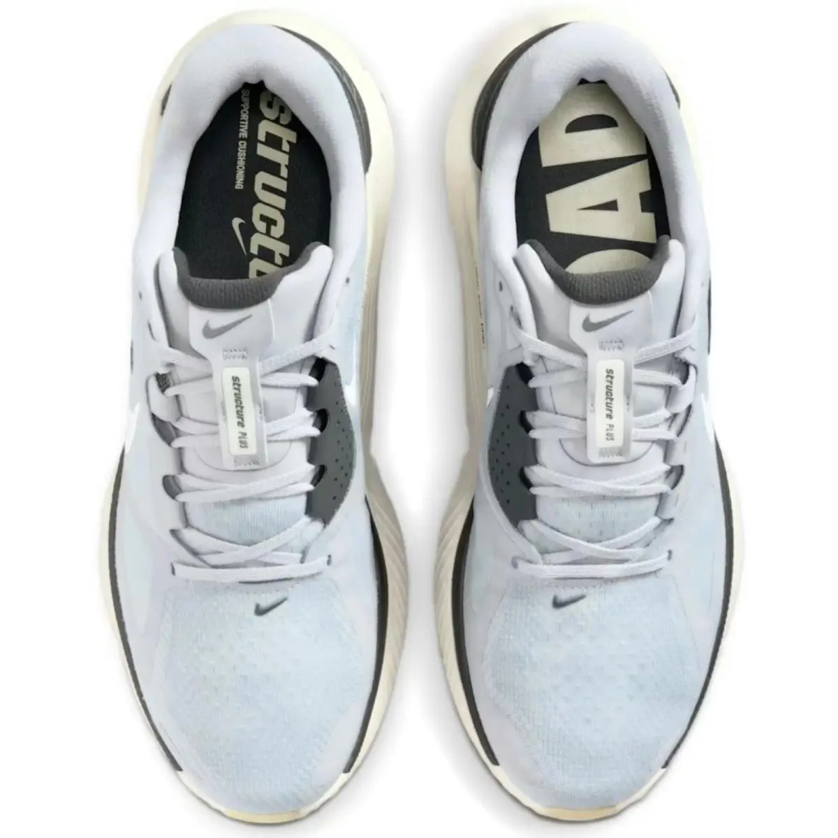 Nike shoes - Nike Structure Plus - Structure Plus - Gray, Maufacturer: Wolf Grey/Anthracite/Sail/Summit White 9
