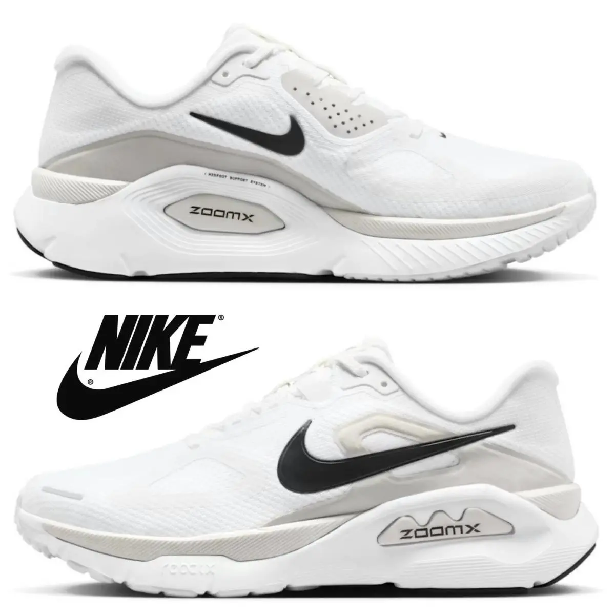 Nike Structure Plus Men`s Shoes Sneakers Running Athletic Sport Training Comfort