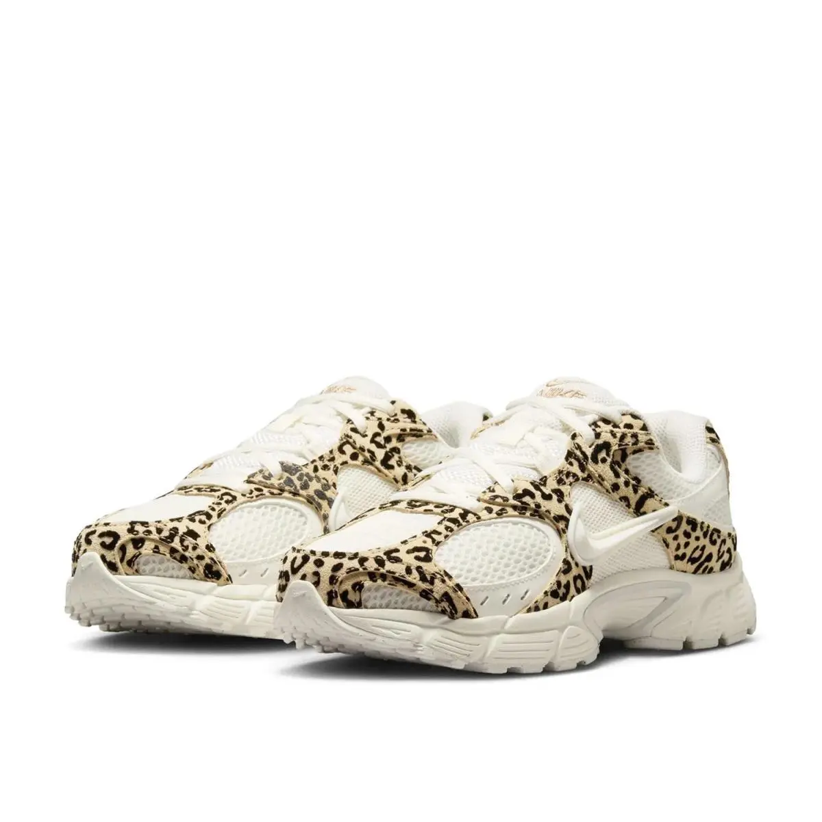 Nike shoes - White/Tan Leopard Print 9