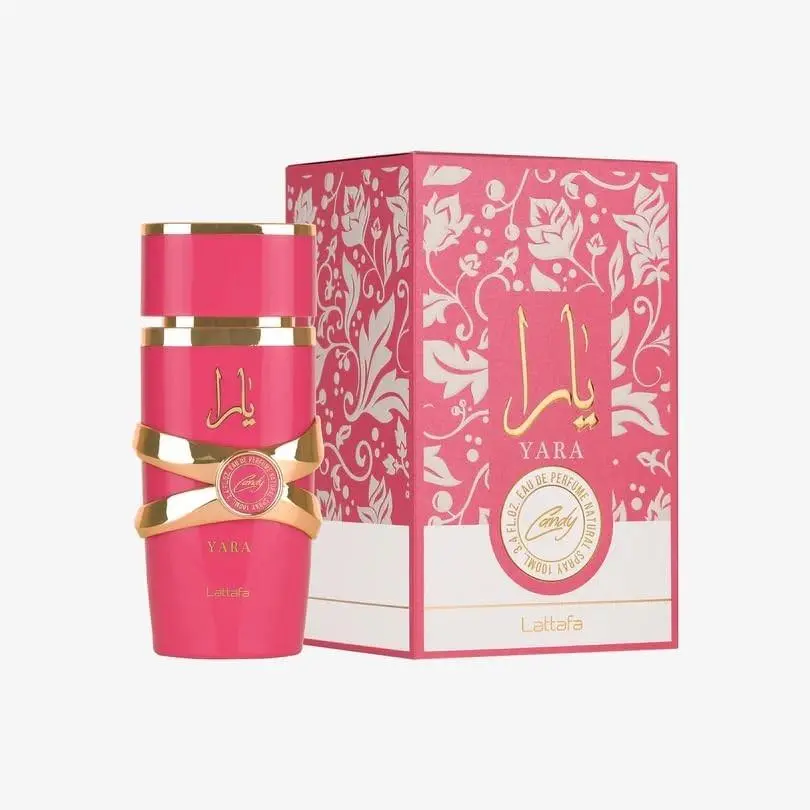 Lattafa Yara Candy Eau de Parfum 3.4oz Women Sweet Strawberry Vanilla Perfume