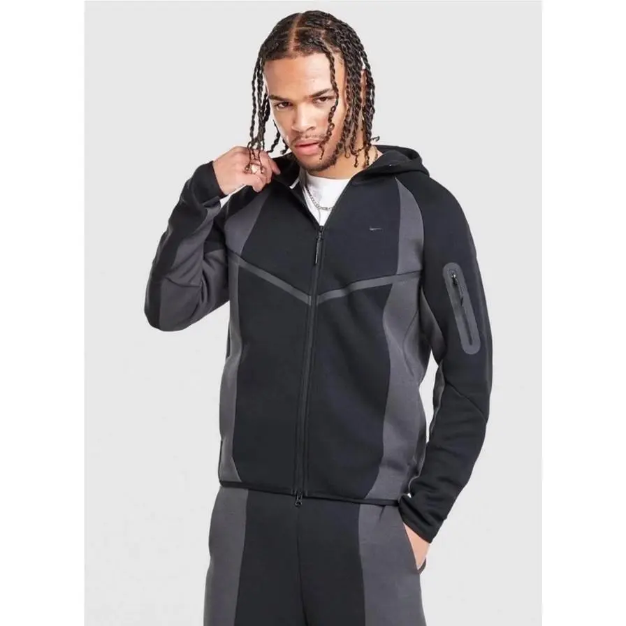 Nike Tech Fleece Windrunner Hoodie Black Mens Sizes IF1325-010