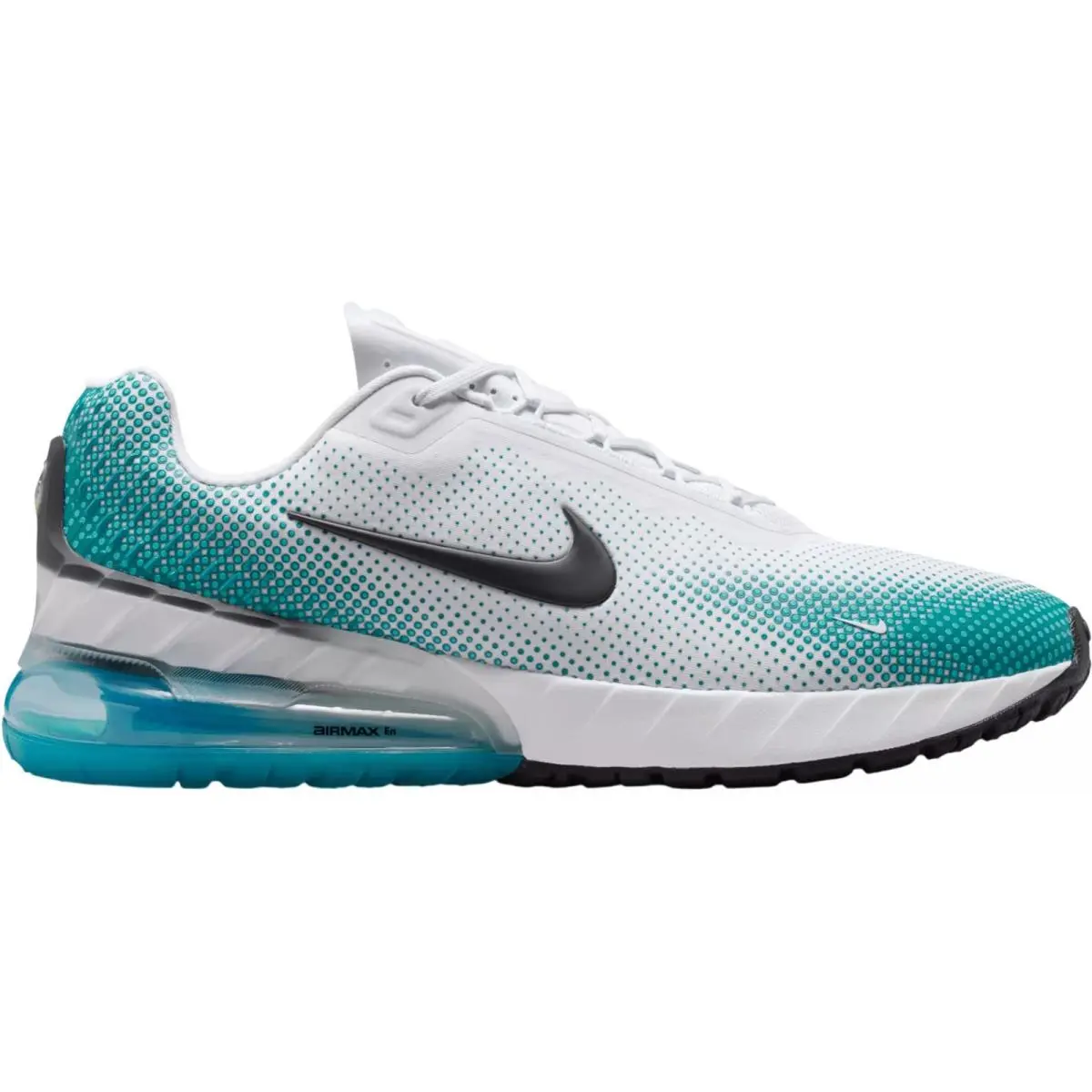 Air Max Phoenix Men Sneaker Shoe US Size 7-14 Color Athletic White/Dusty Cactus/Bright Spruce/Black by Nike