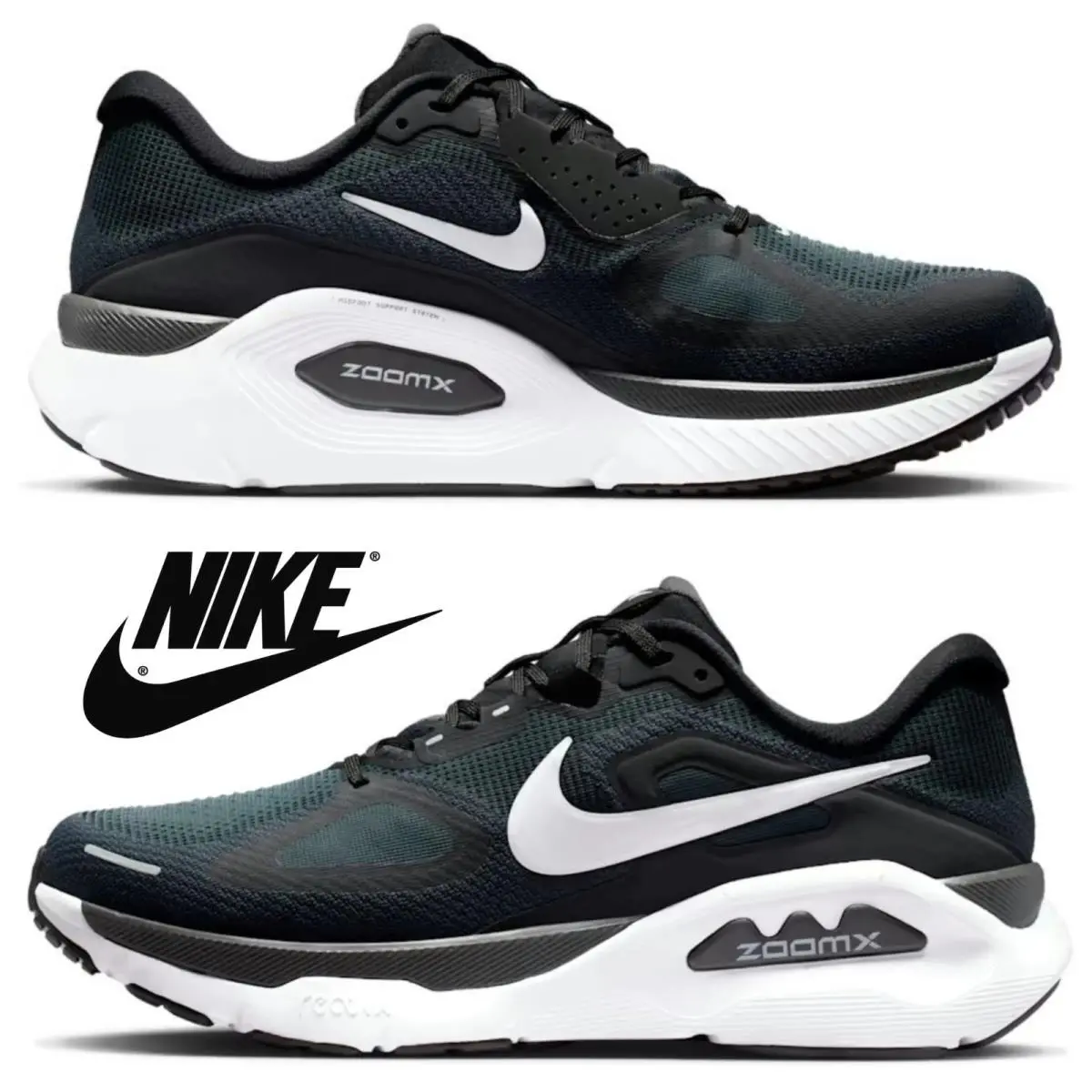 Nike shoes - Nike Structure Plus - Structure Plus - Black, Maufacturer: Black/Anthracite/White 26
