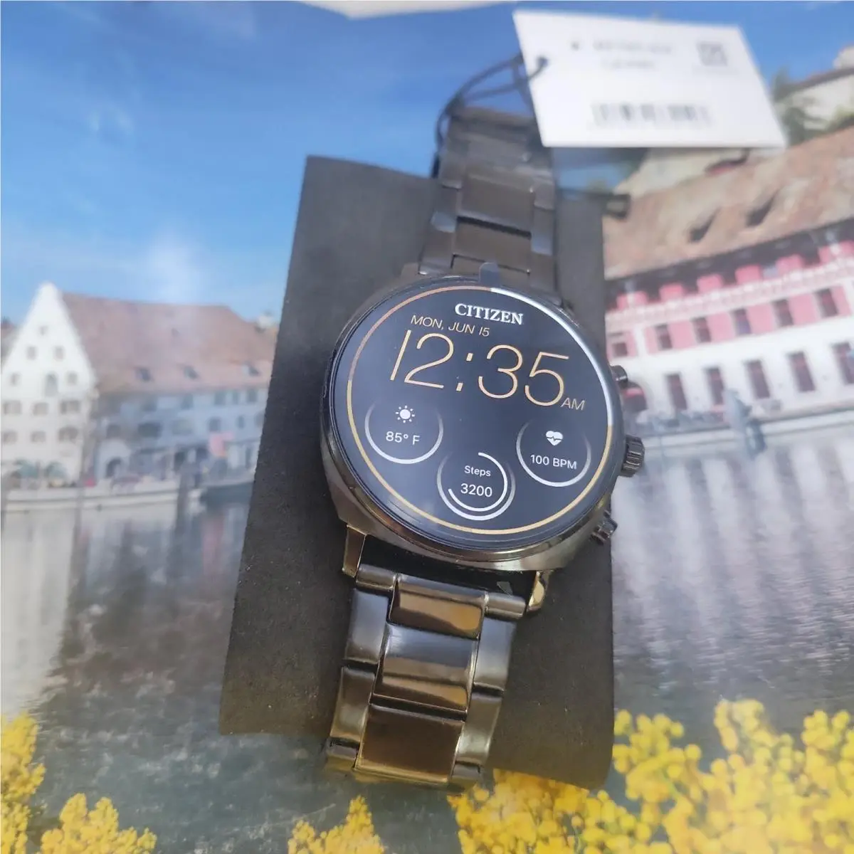 Citizen CZ Smart P990MV-01 Men - Digital Display Smart Watch