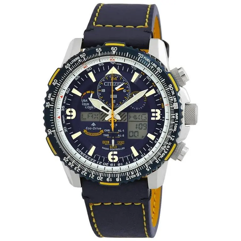 Citizen Eco Drive Man`s Promaster Blue Angels Skyhawk A-t Watch JY8078-01L