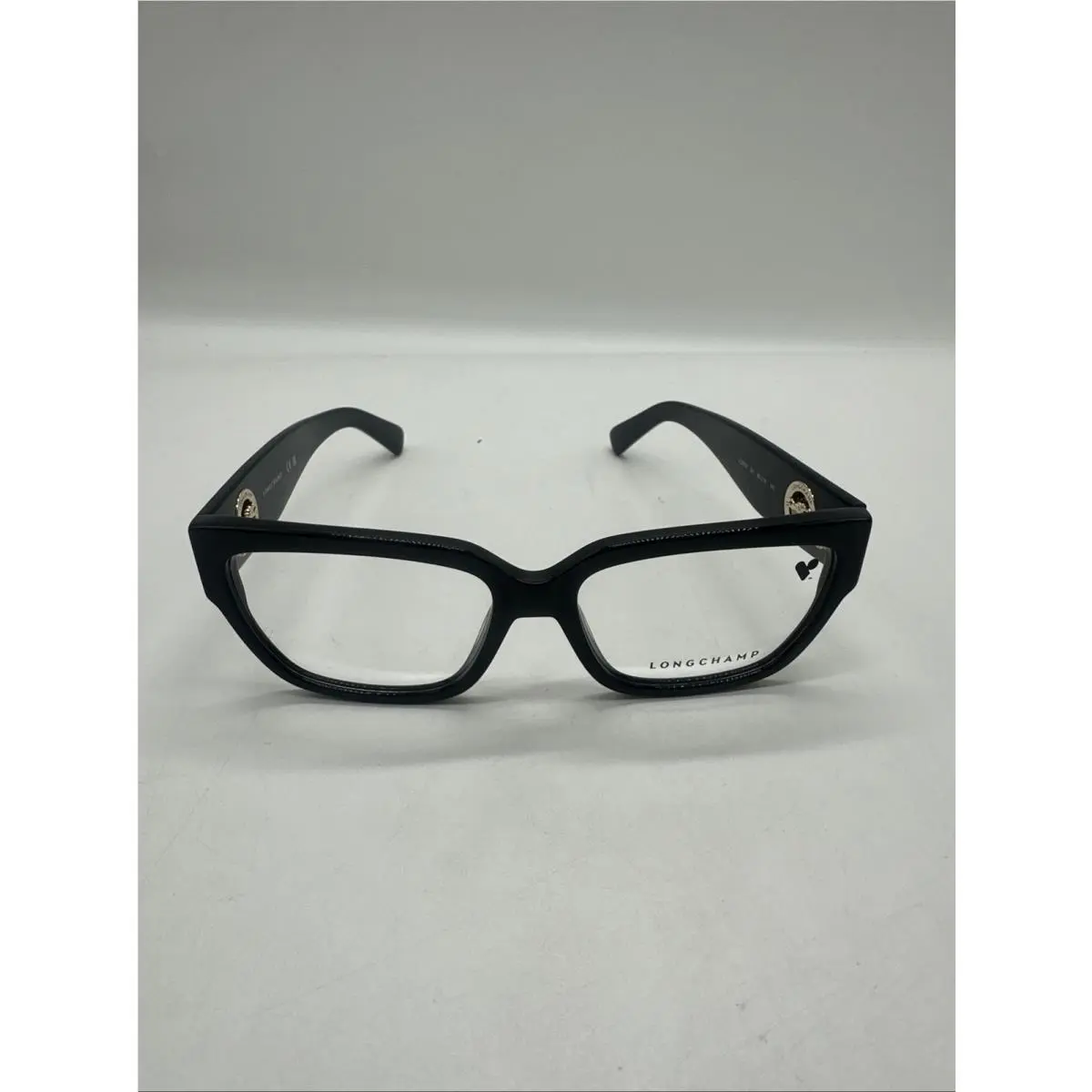 Longchamp LO2703 001 Black Womens Rectangle Full Rim Eyeglasses 56-16-140 B:40