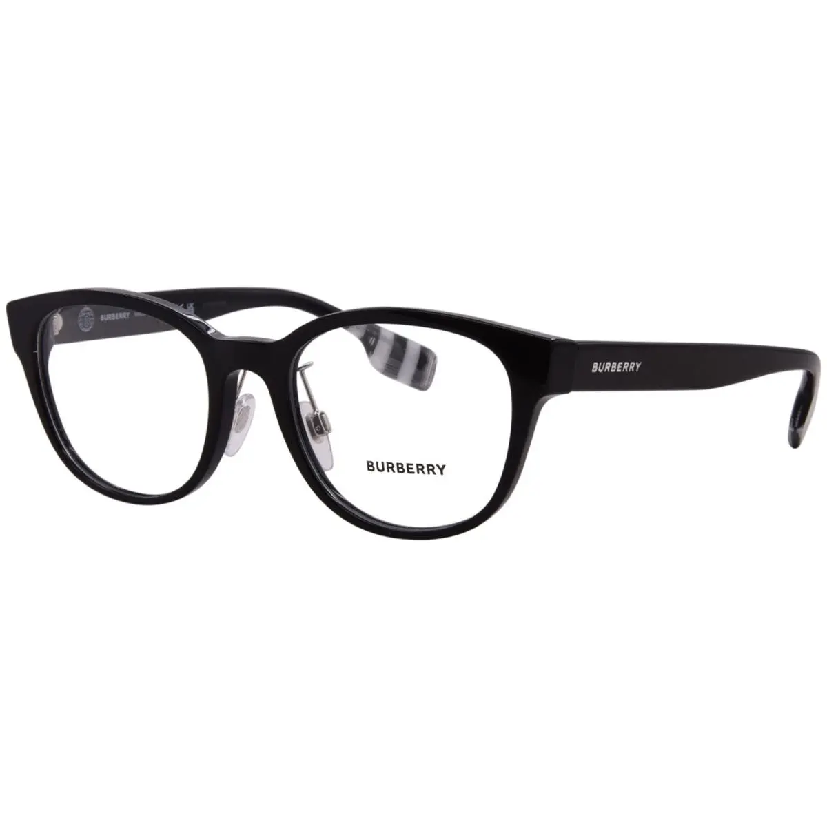 Burberry BE2381D 3001 Eyeglasses Frame Women`s Black Full Rim Square Shape 51mm