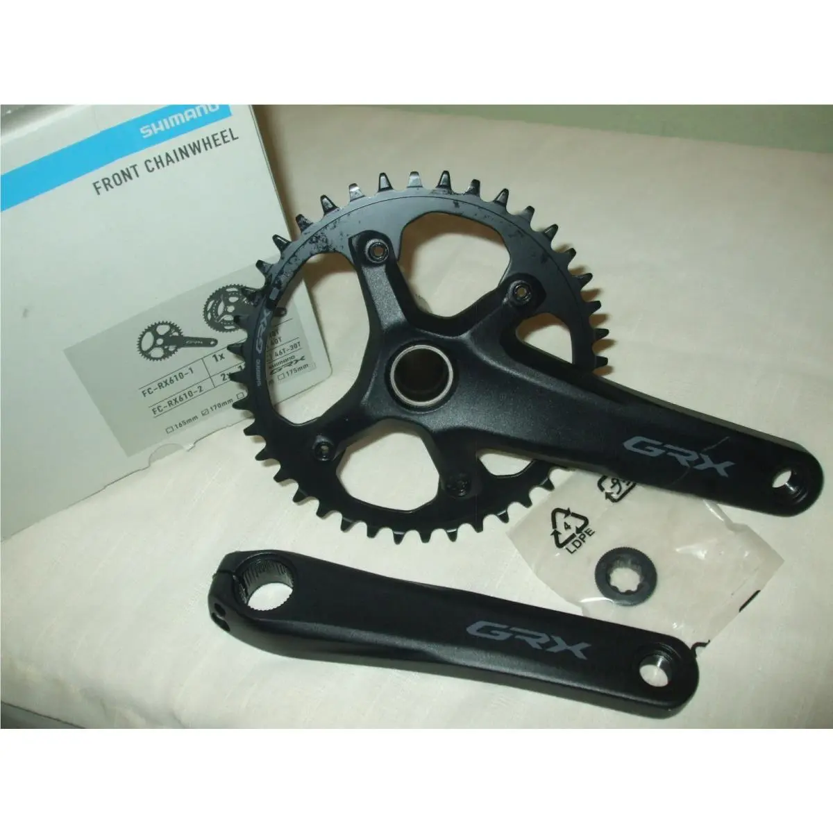 Shimano Grx Crankset 1x12s 40T 170mm