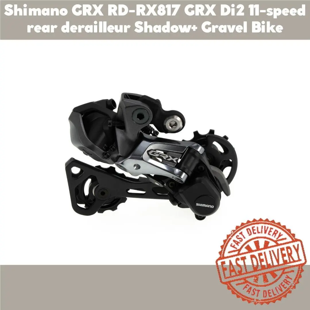 Shimano Grx Di2 RD-RX817 11-speed Rear Derailleur Shadow+ Gravel Bike Bicycle