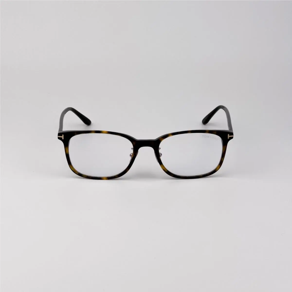Tom Ford Men Eyeglasses Havana Rectangular FT5852-D-B 052