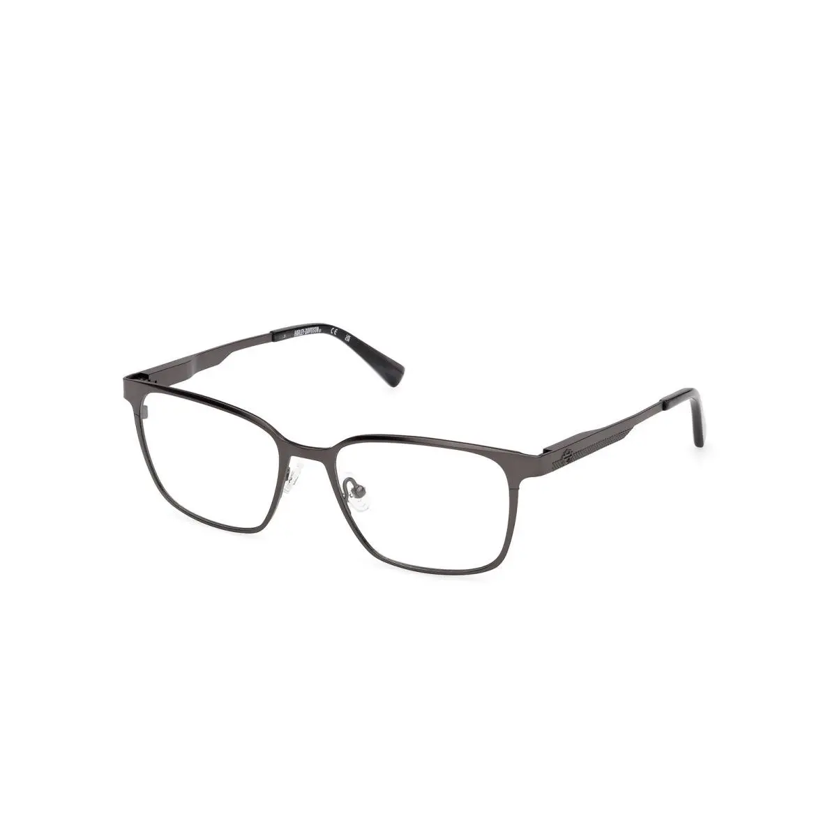 Harley-davidson HD 50116 Matte Antiqued Dark Nickeltin / 007 Size 55 Eyeglasses
