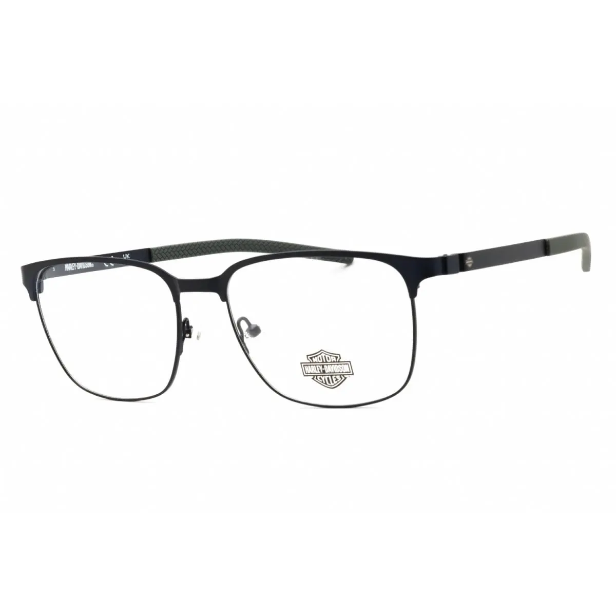 HD50018 091 Matte Blue 55mm Eyeglasses by Harley Davidson