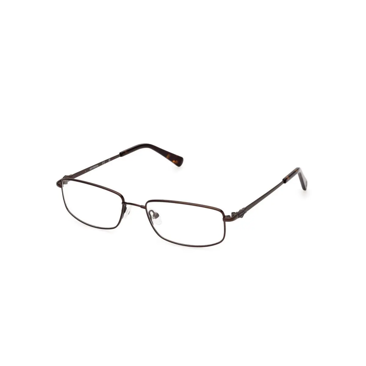 Harley Davidson HD0760 049 Metal Matte Dark Brown 55 mm Men`s Eyeglasses