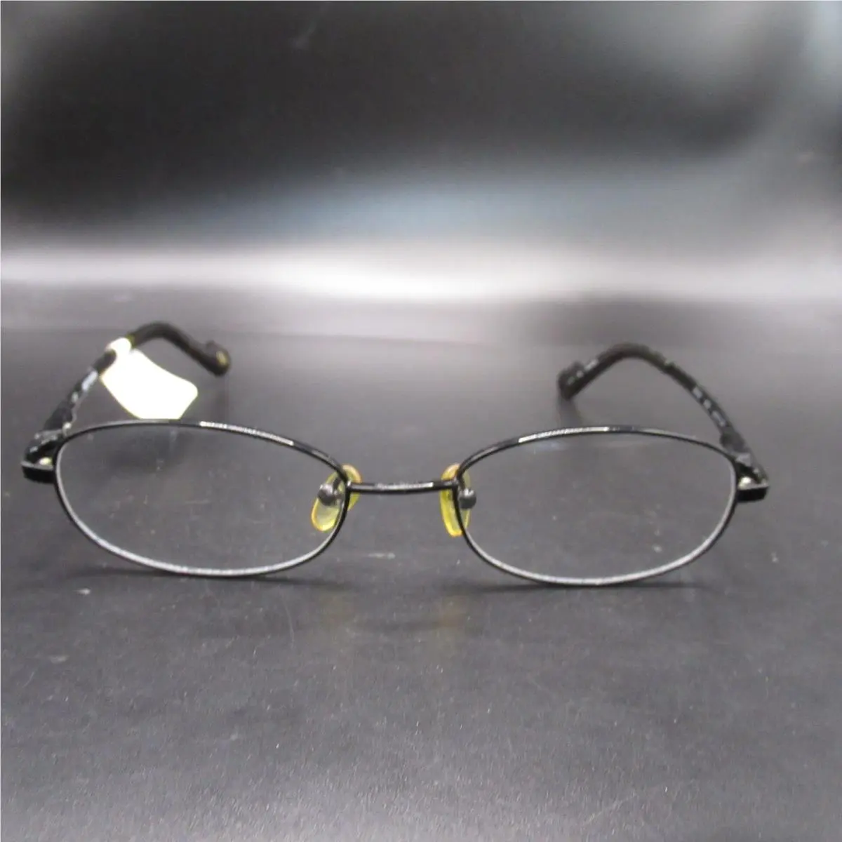 Harley-davidson HD 434 Kids Boys Eyeglass Frames 48-17-130 Black Oval Metal