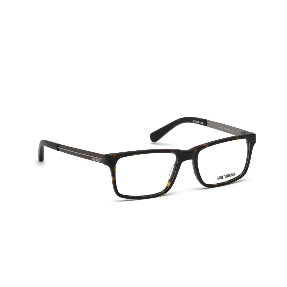 Harley Davidson HD0752 052 Acetate Dark Havana 55 mm Men`s Eyeglasses