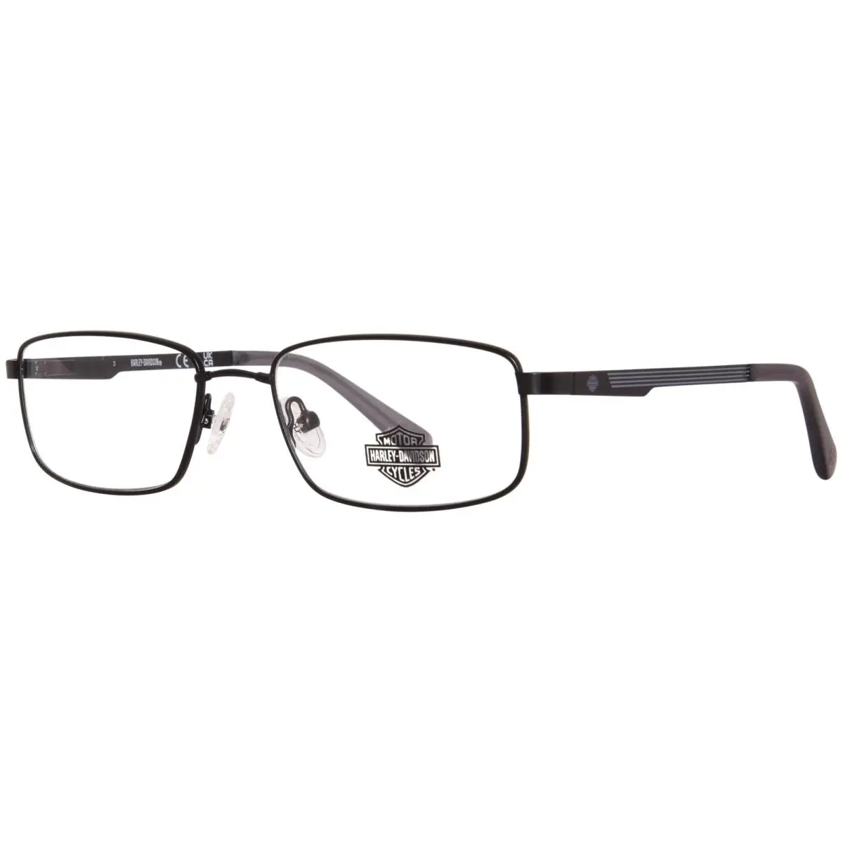 Harley-davidson HD0141T 002 Eyeglasses Youth Kids Matte Black Full Rim 51mm