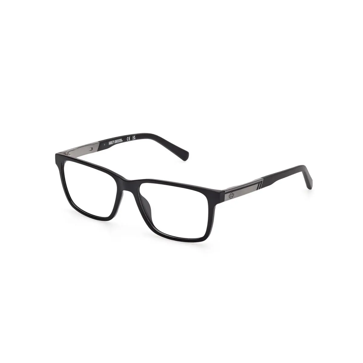 Harley Davidson HD50094 002 Injected Matte Black 55 mm Men`s Eyeglasses