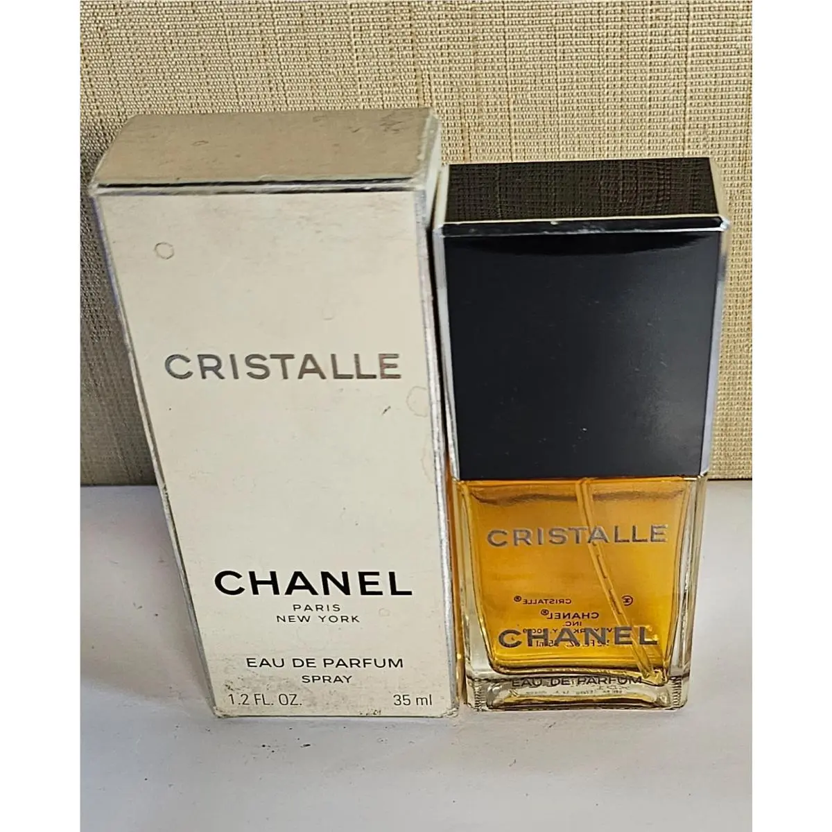 Chanel Chaneel Cristalle Edp Spray 1.2 oz35 ml In Old Box Same As Picture