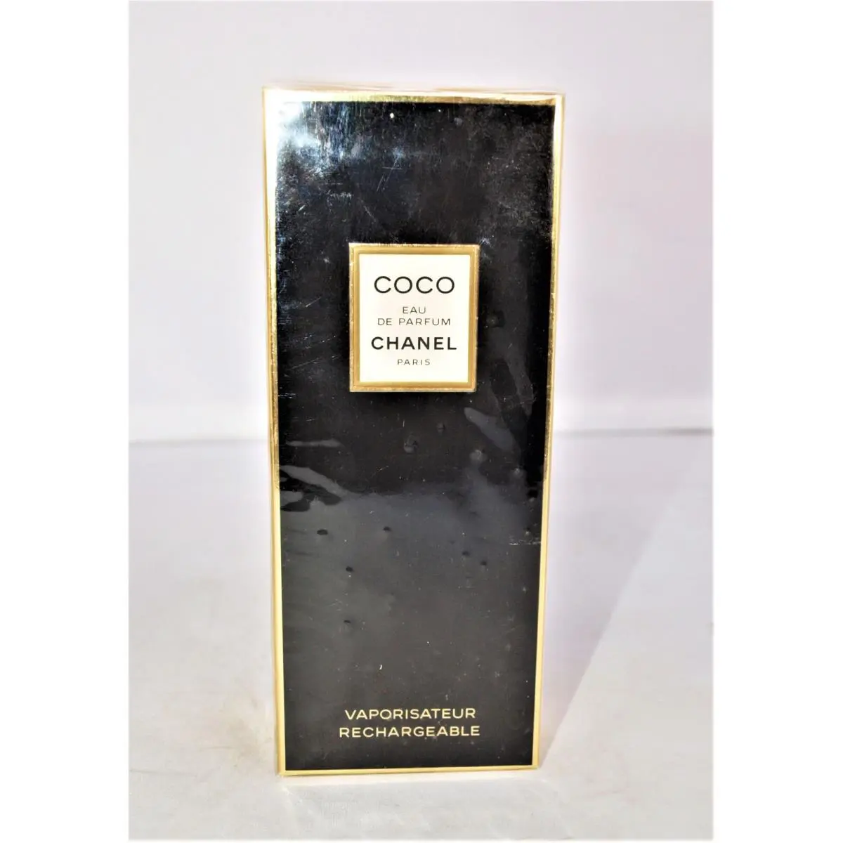 Chanel and Vintage Bottle of Coco Channel Eu Parfum 60ML