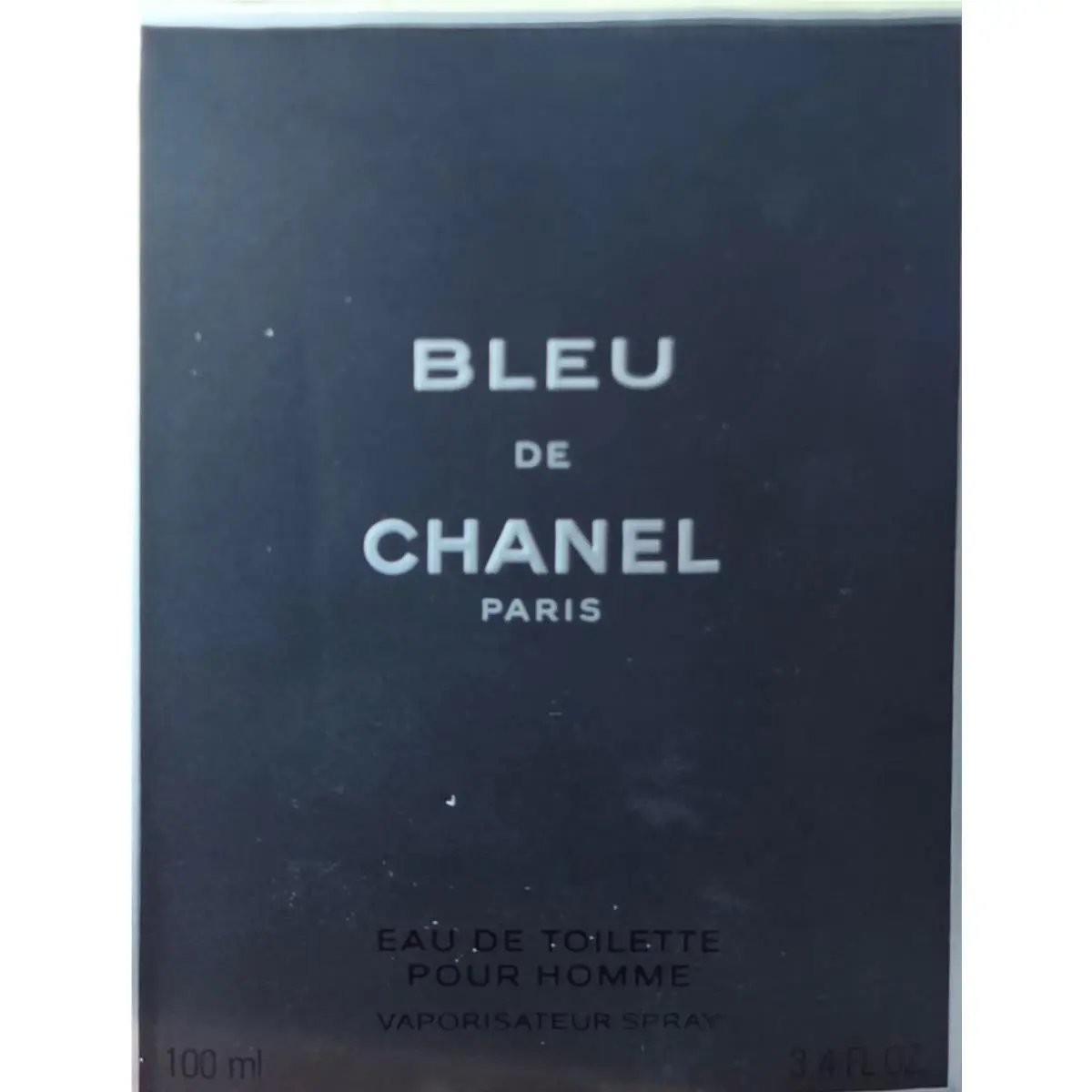 Bleu DE Chanel Spray Eau de Toilette Pour Homme 3.4oz