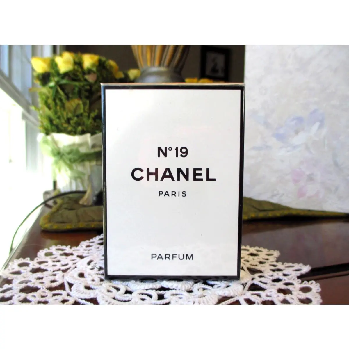 Vintage Chanel No 19 Parfum/perfume Splash 1/2oz-14 ml 80`s Old Formula