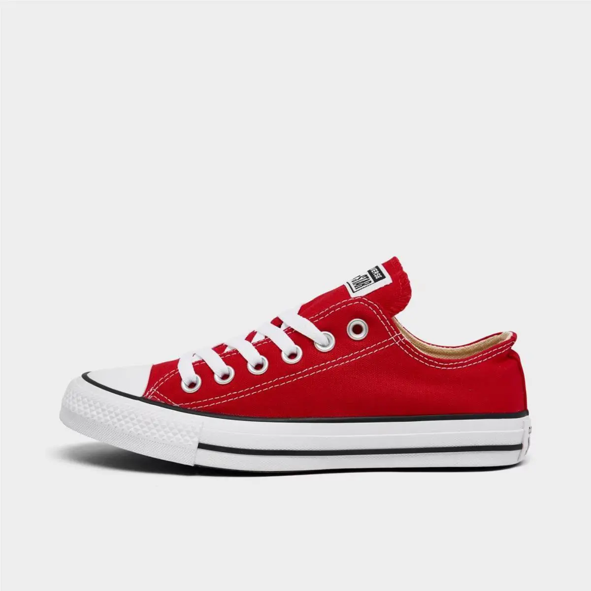 Women`s Converse Chuck Taylor All Star Low Top Casual Shoes Red W9696 Red