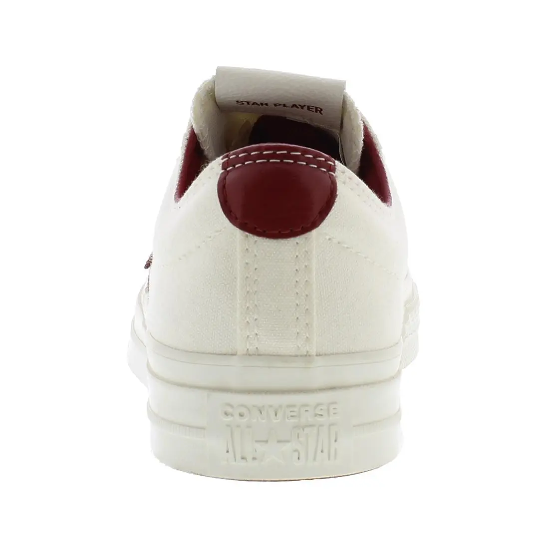 Converse shoes - Egret/Egret/Park Red, Main: White 7