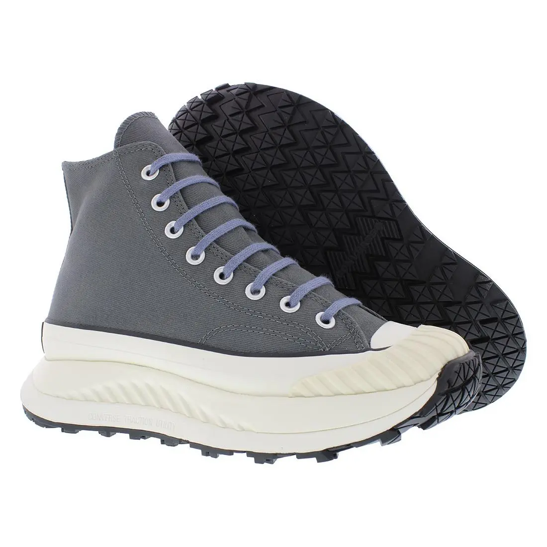 Converse shoes - Cyber Grey/Lunar Grey/Egret, Main: Grey 4