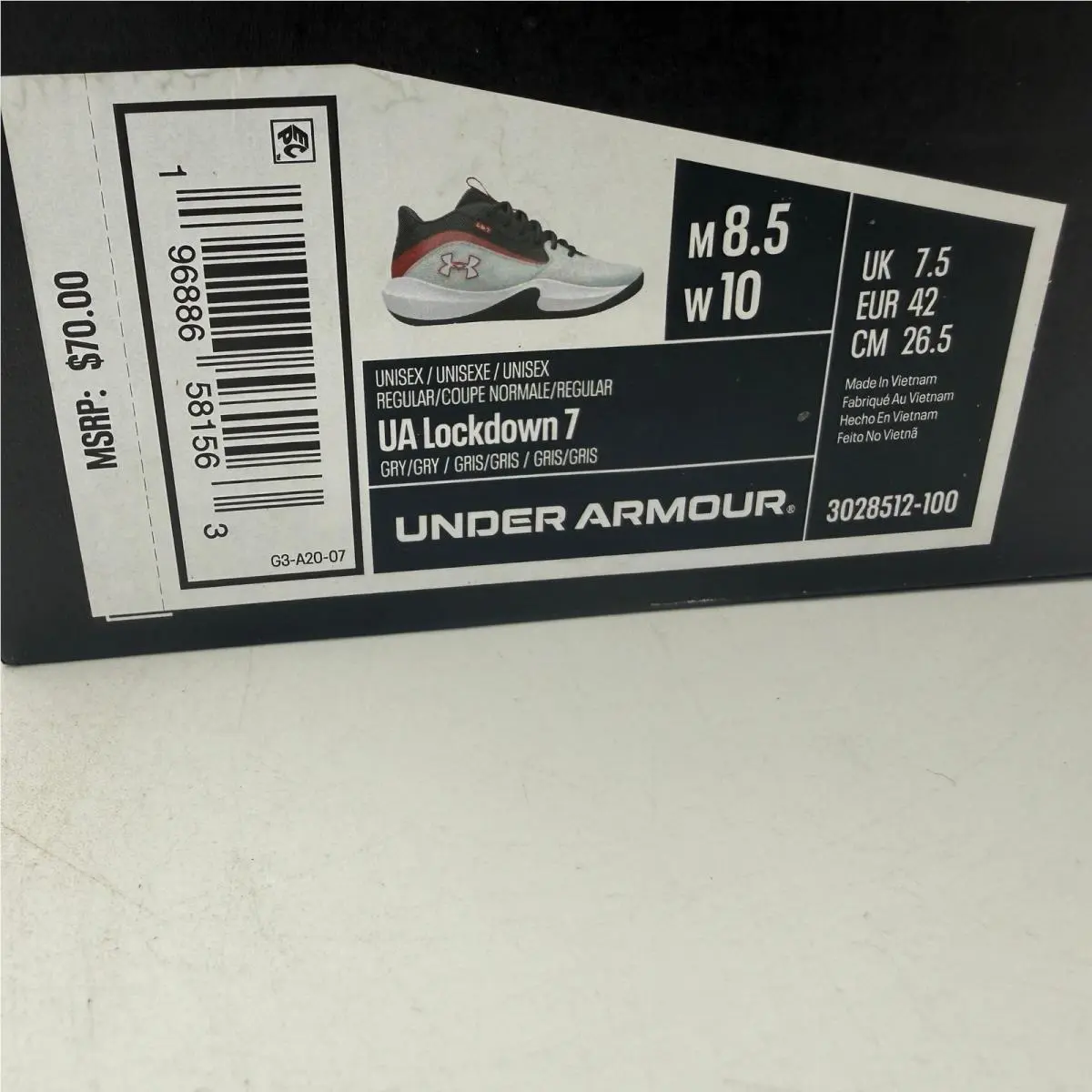 Under Armour shoes - Under Armour Lockdown 7 - Lockdown - Gray 0