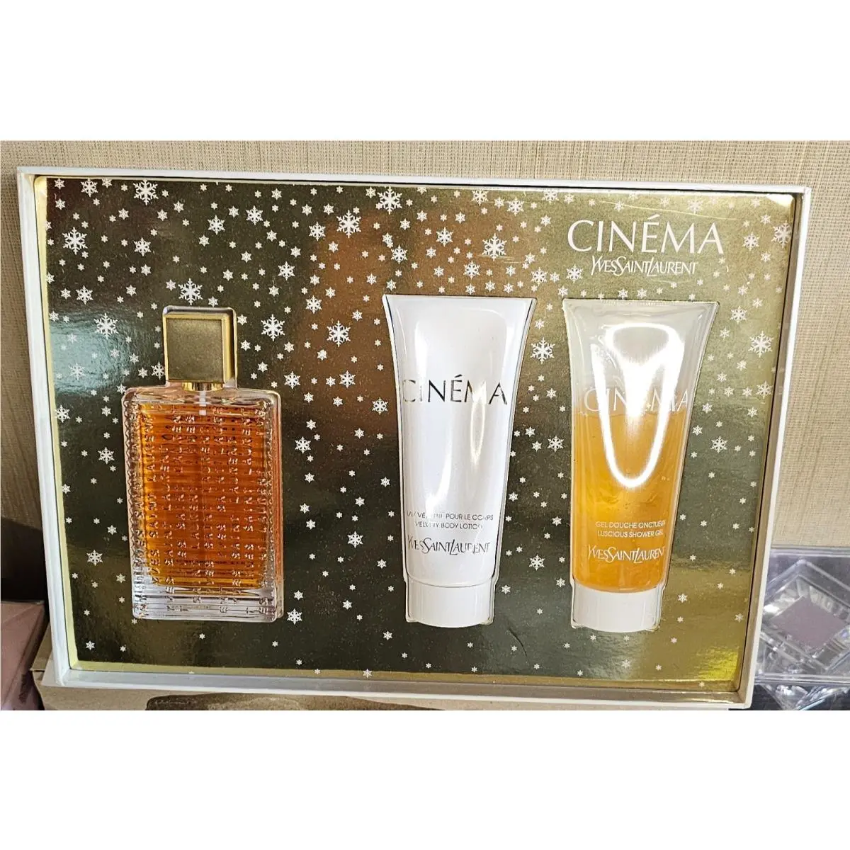 Cinema By  3 Pc Set 1.7 Oz/ Edp Spray Women In Damage Box by Yves Saint Laurent