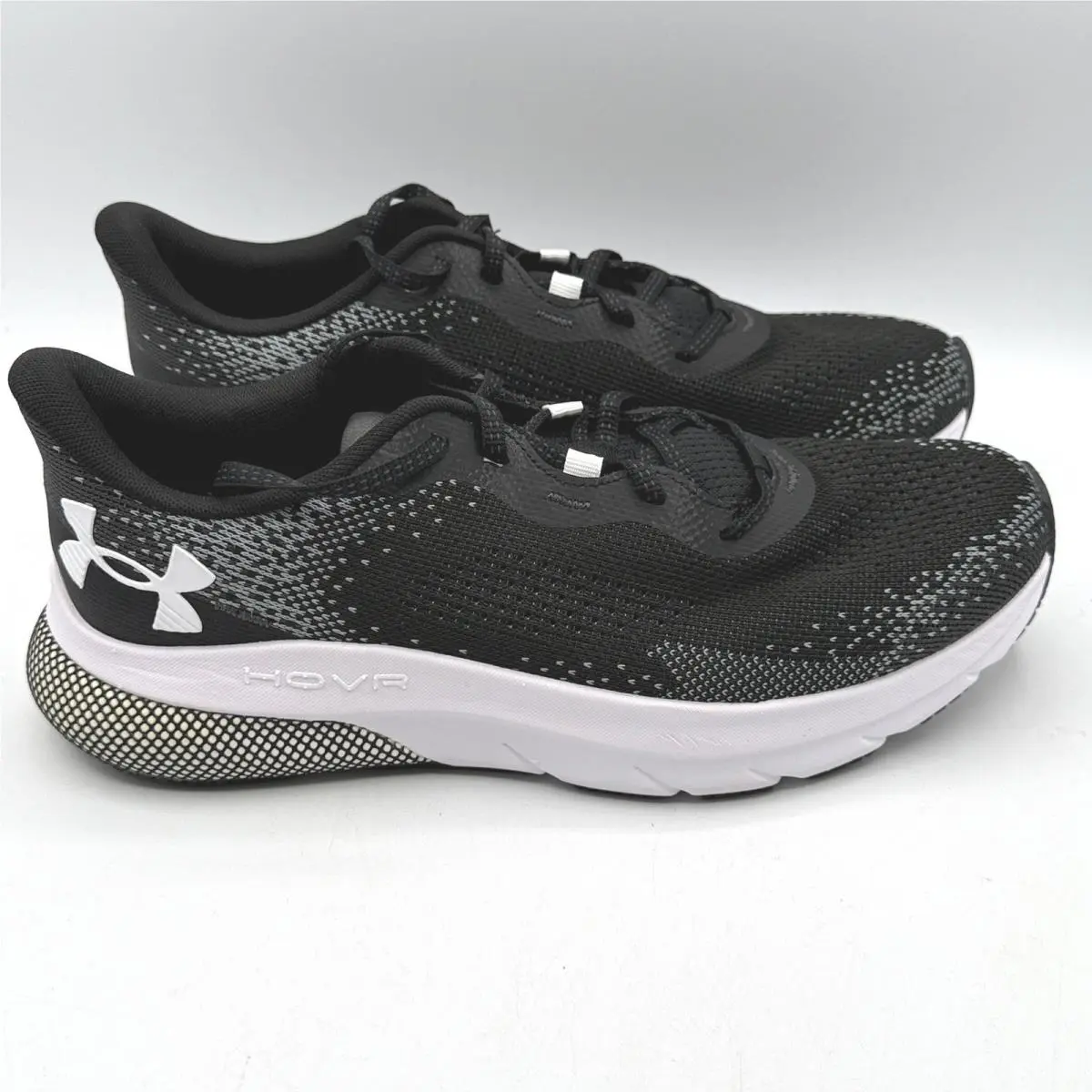 Under Armour Hovr Turbulence 2 Women Size 11 Black Grey Running 3026525-001