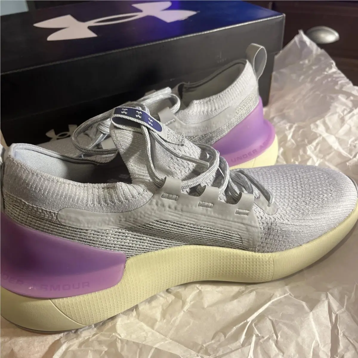 Under Armour shoes - Under Armour HOVR Phantom - HOVR Phantom - Gray 5