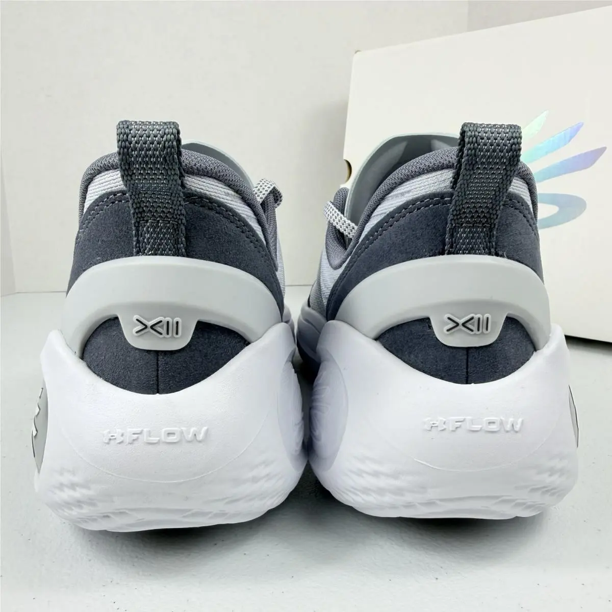 Under Armour shoes - Curry Flow 12 TB Halo Grey - 6000736-014 - Gray 4