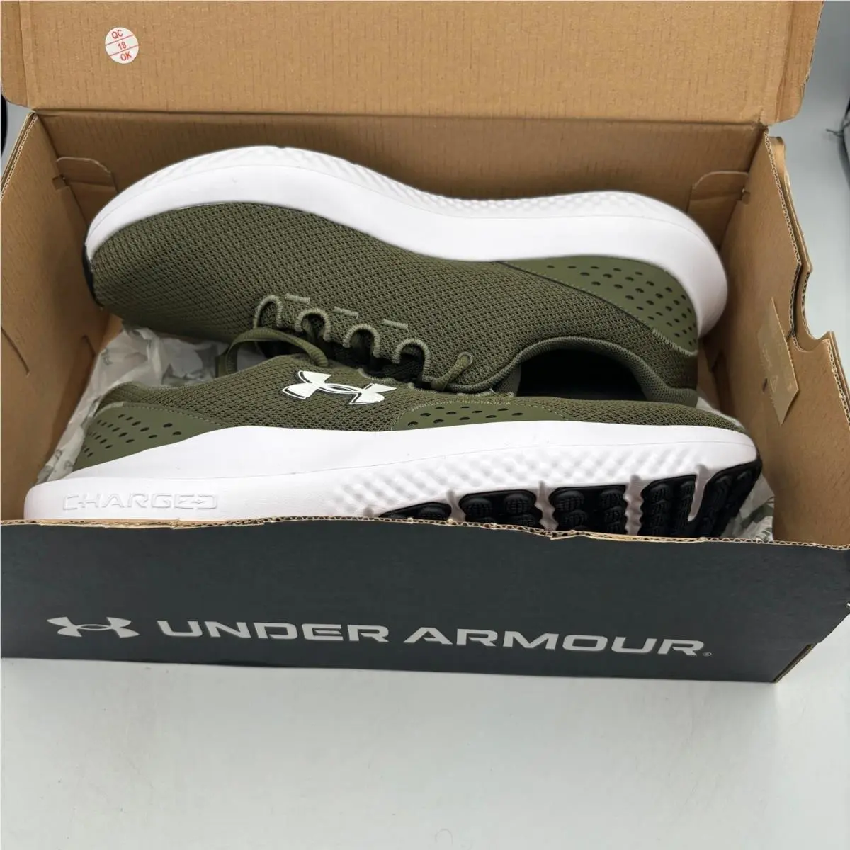 Under Armour shoes - UA Charged Surge 4 - Charged Surge - Green 5