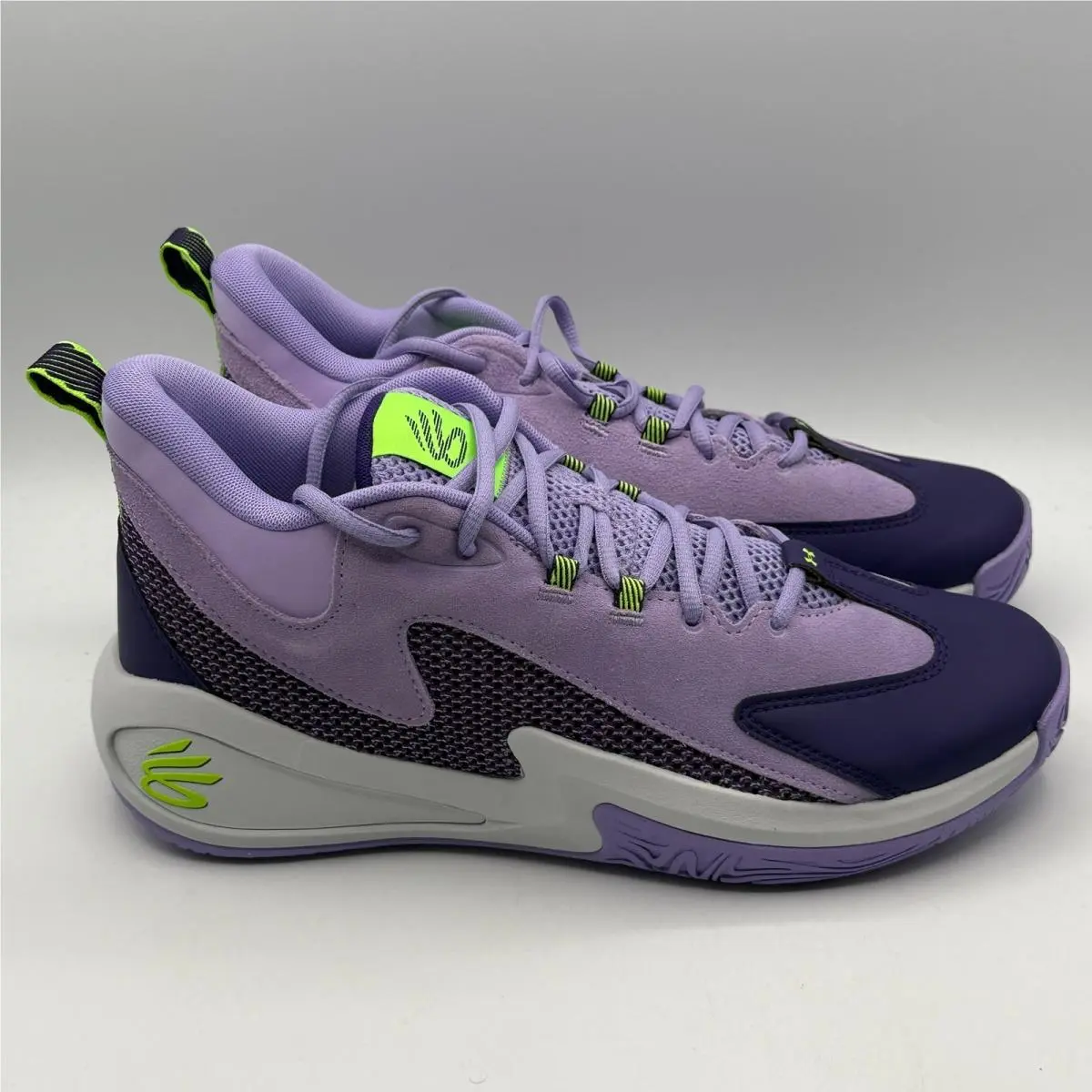 Under Armour Curry 3Z 25 Sde Men 11 Violet Purple Basketball Shoes 6000750-538