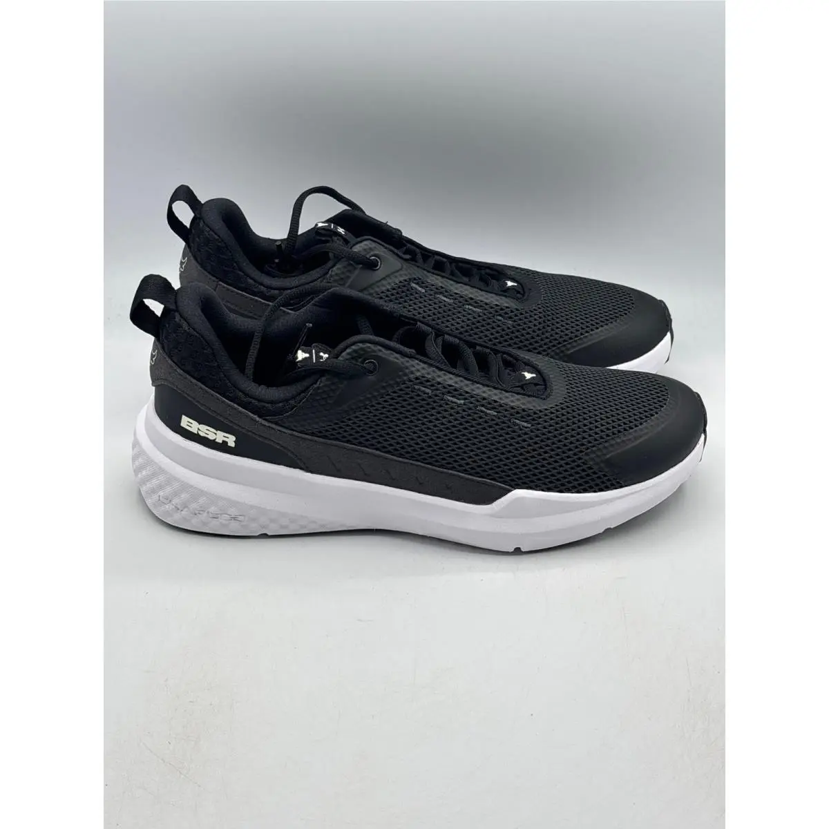 Under Armour Project Rock Bsr 5 Men 11 Black White Training Shoes 3028296-002