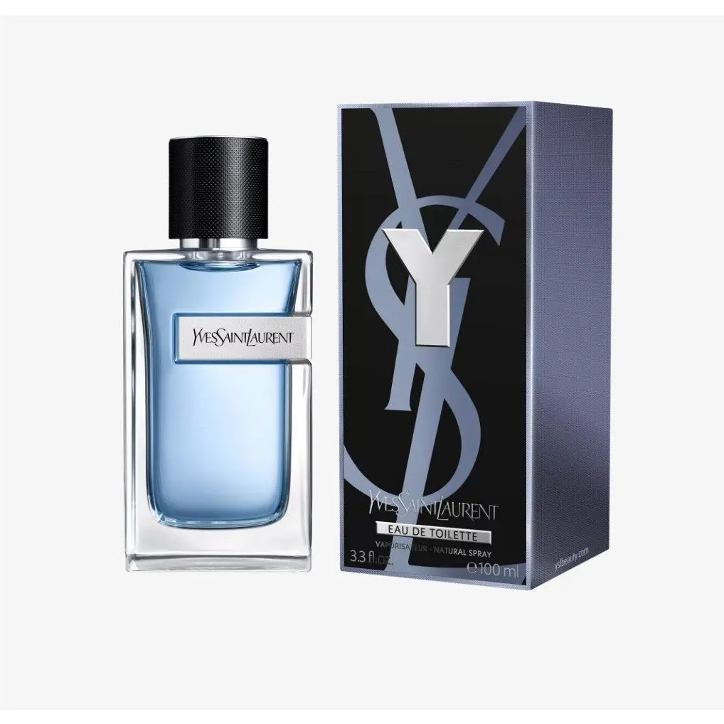 Yves Saint Laurent Y Eau De Toilette Edt 3.3 oz 100ml Men’s Cologne Spray