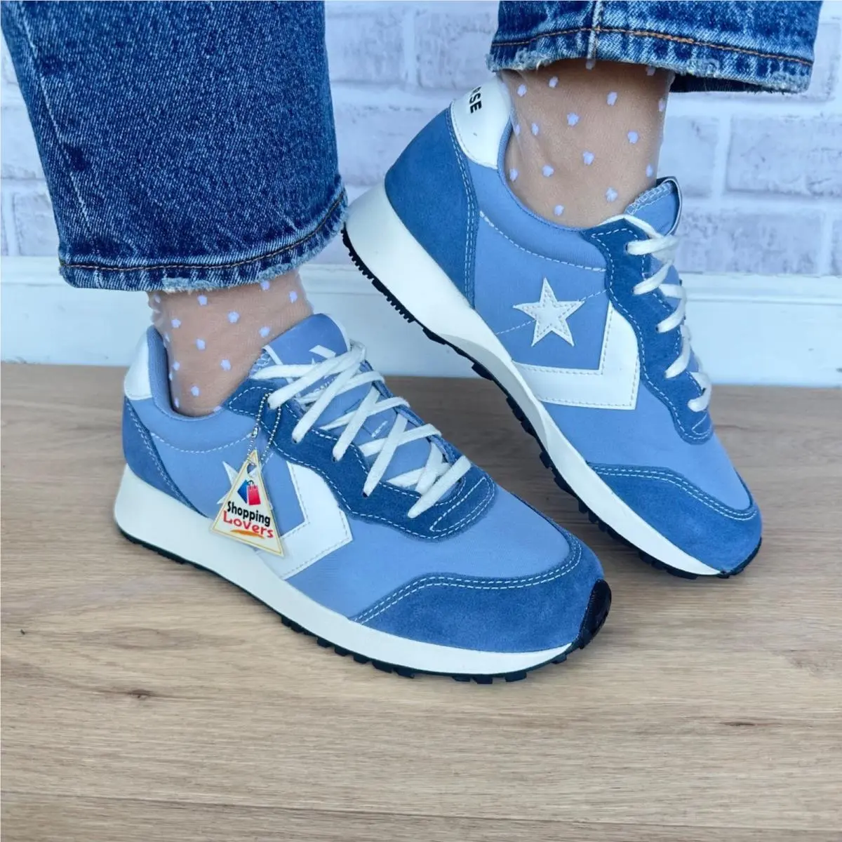 ⭐converse Omega Trainer OX Low Size 8 Women’s Shoes Sneakers Yeti Blue A13320C