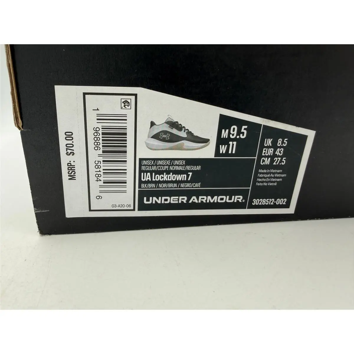Under Armour shoes - Under Armour Lockdown 7 - Lockdown - Black 0
