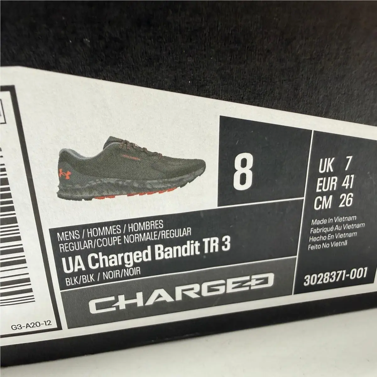 Under Armour shoes - UA Charged Bandit TR 3 - Black 4