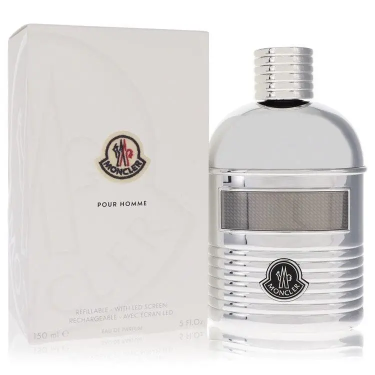 Moncler by Moncler Eau De Parfum Spray Refillable + Led Screen 5 oz Men