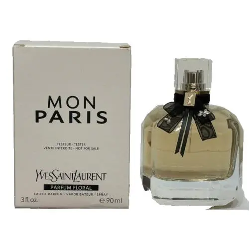 Mon Paris Parfum Floral Ysl Yves Saint Laurent 3.0oz / 90ml Edp Spray Tstr