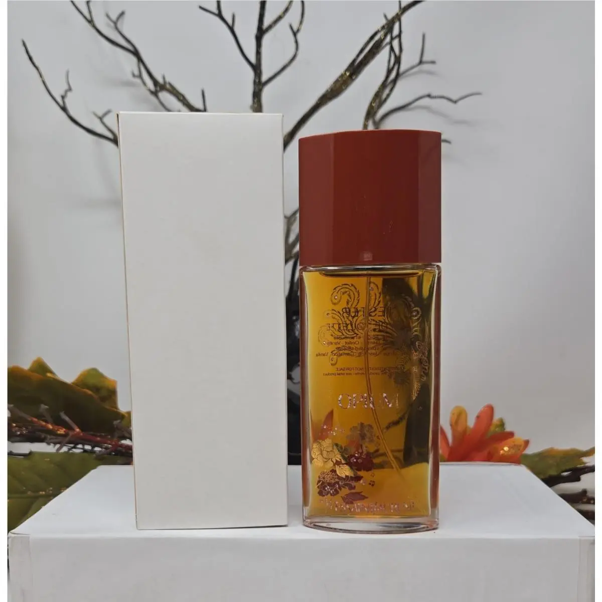 Yves Saint Laurent Opium 1.6oz Edt Oriental Spicy Vintage For Women Pla