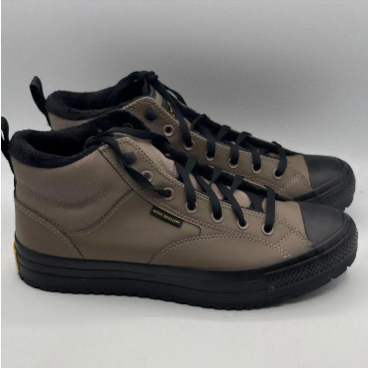 Converse Ctas Malden Street Boot Mid Mens 11.5 Taupe Water Repellent A14619C