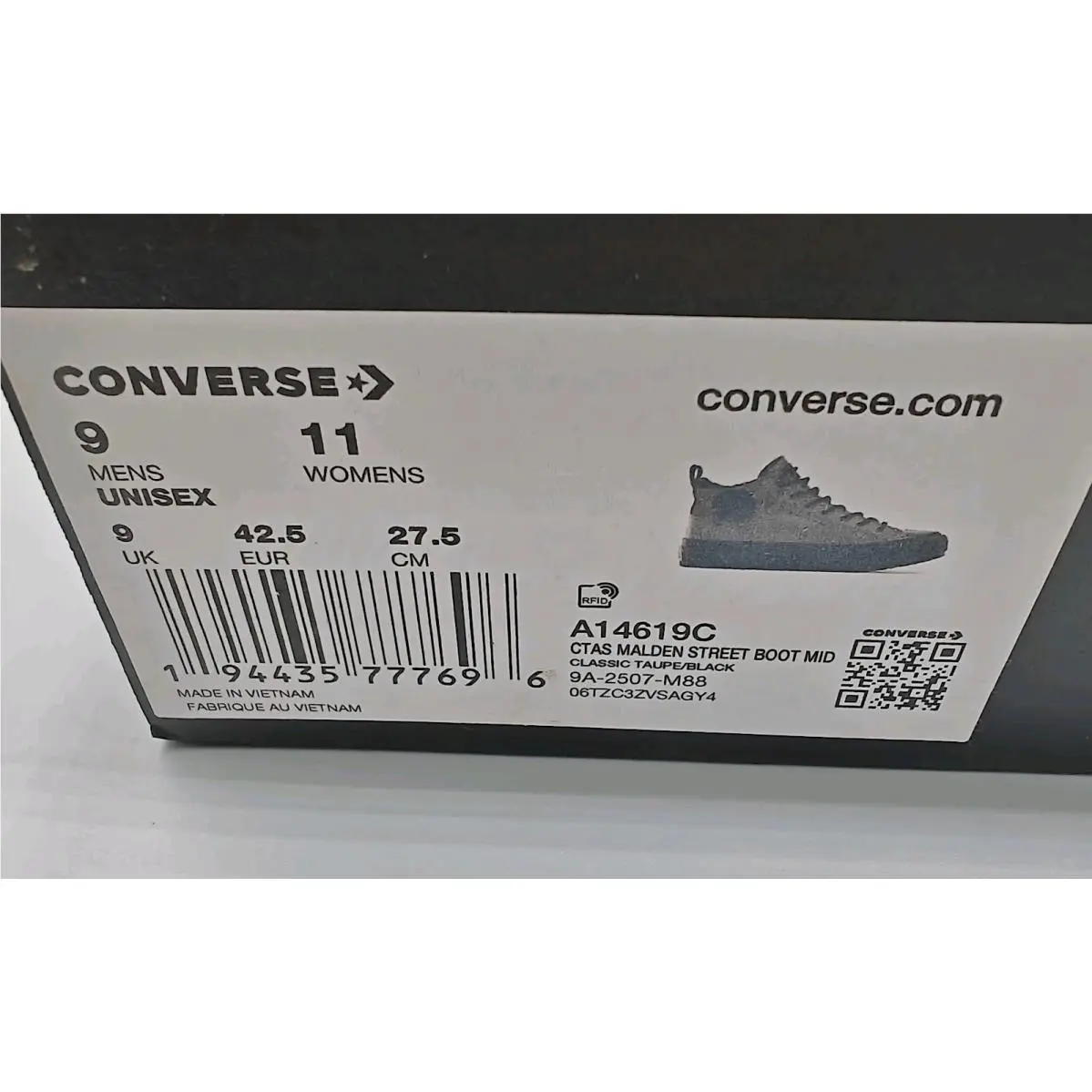 Converse shoes - Malden Street Mid - Malden Street Mid - Black 9