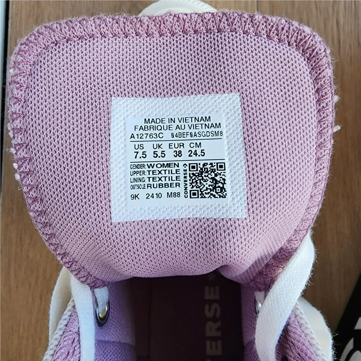 Converse shoes - Converse Chuck Taylor - Chuck Taylor - A12763C - Purple (UPC: 194435346083) 9