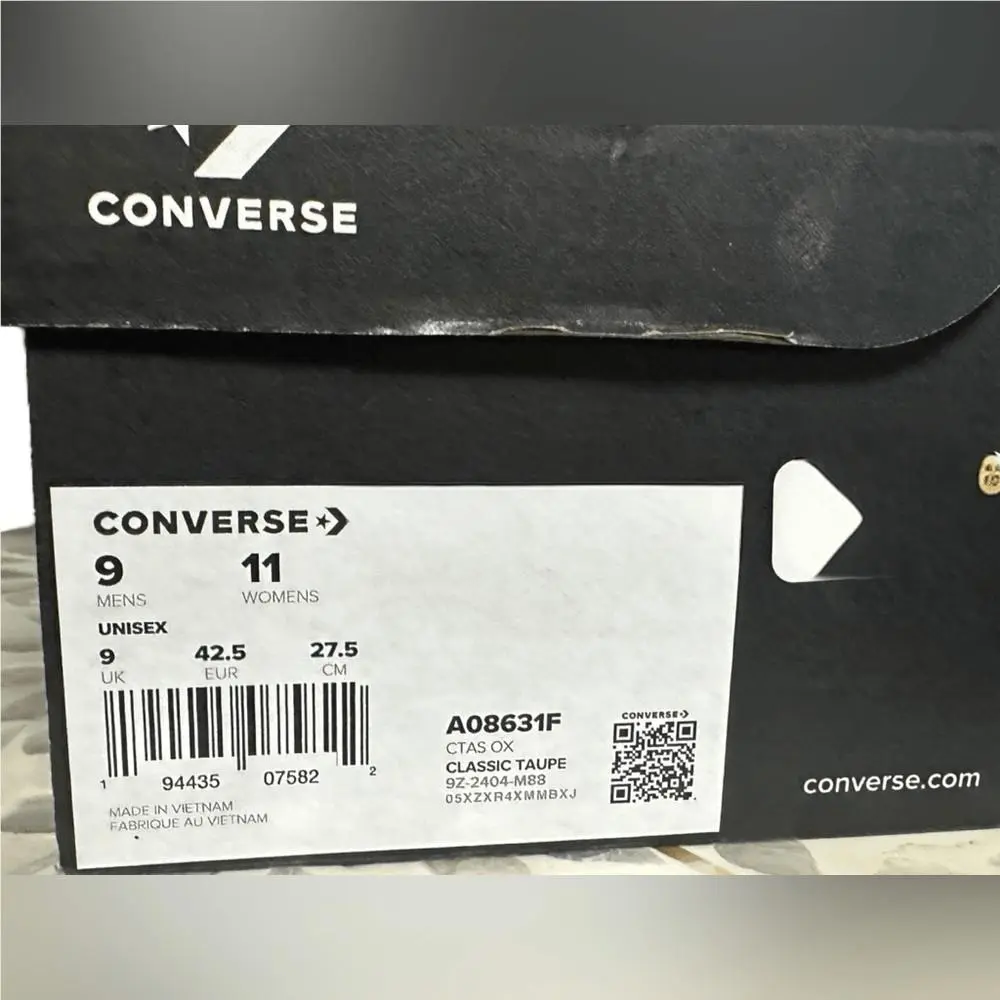 Converse shoes - Converse Chuck Taylor CTAS OX Casual Shoe Low - A08631F - Multicolor 12