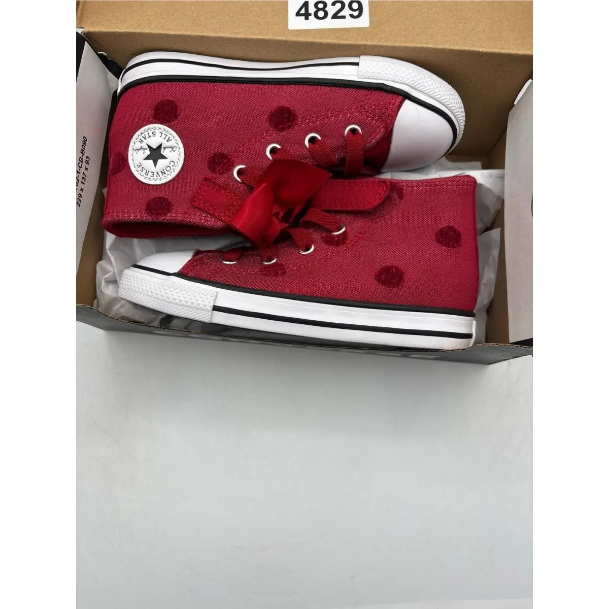 Converse shoes - CTAS 1V HI - CTAS - Red 5