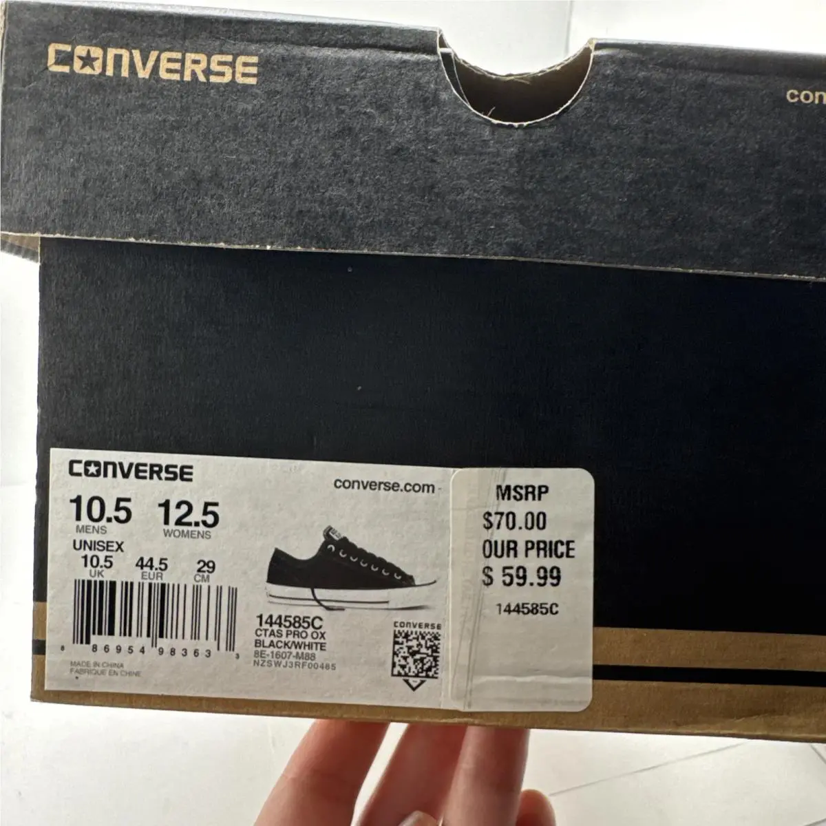 Converse shoes - Converse Chuck Taylor All Star - 144585C - Black 7