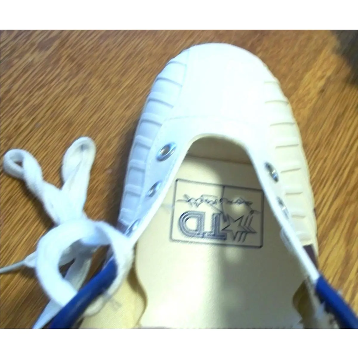 Converse shoes - BLUE/WHITE 2